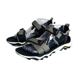 Merrell Hydro Moc AT Sandals ladies 10 Black Gray Vibram Outdoor Water Hiking